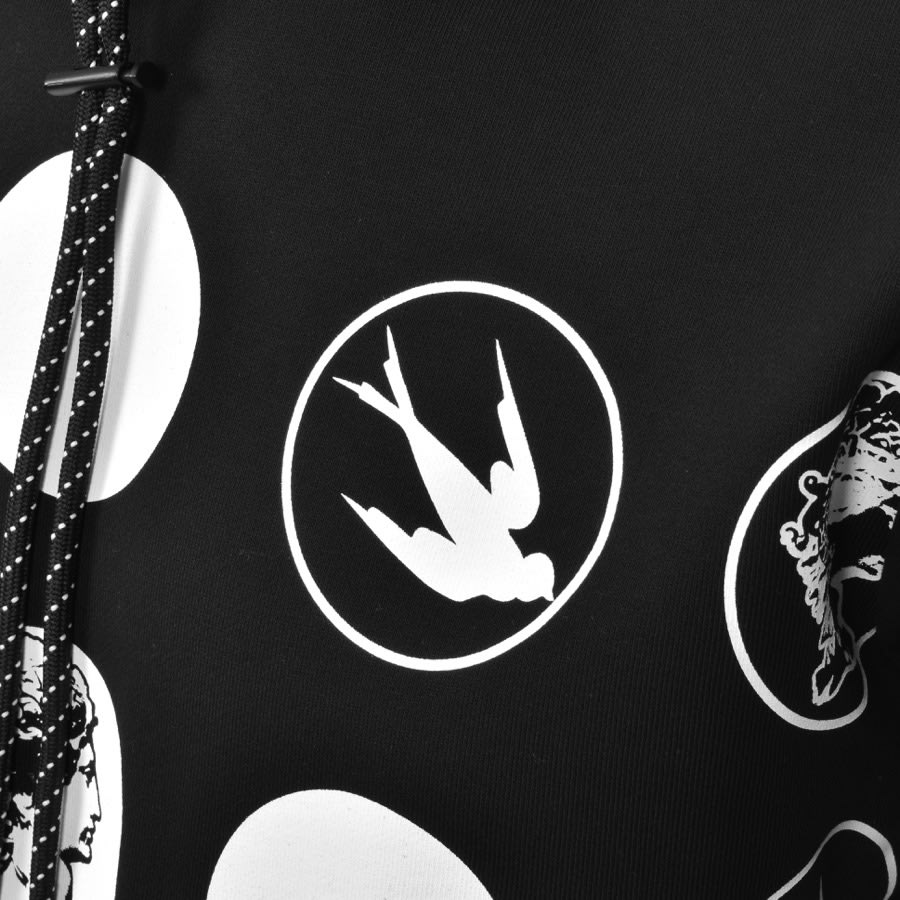 Alternative Image for ProductMCQ Alexander McQueen Logo Hoodie Black3